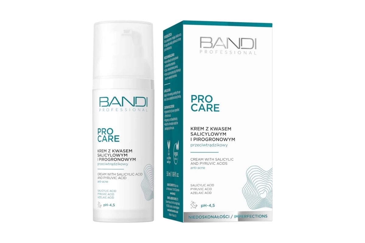 Bandi Pro Care krem z kwasem salicylowym i pirogronowym