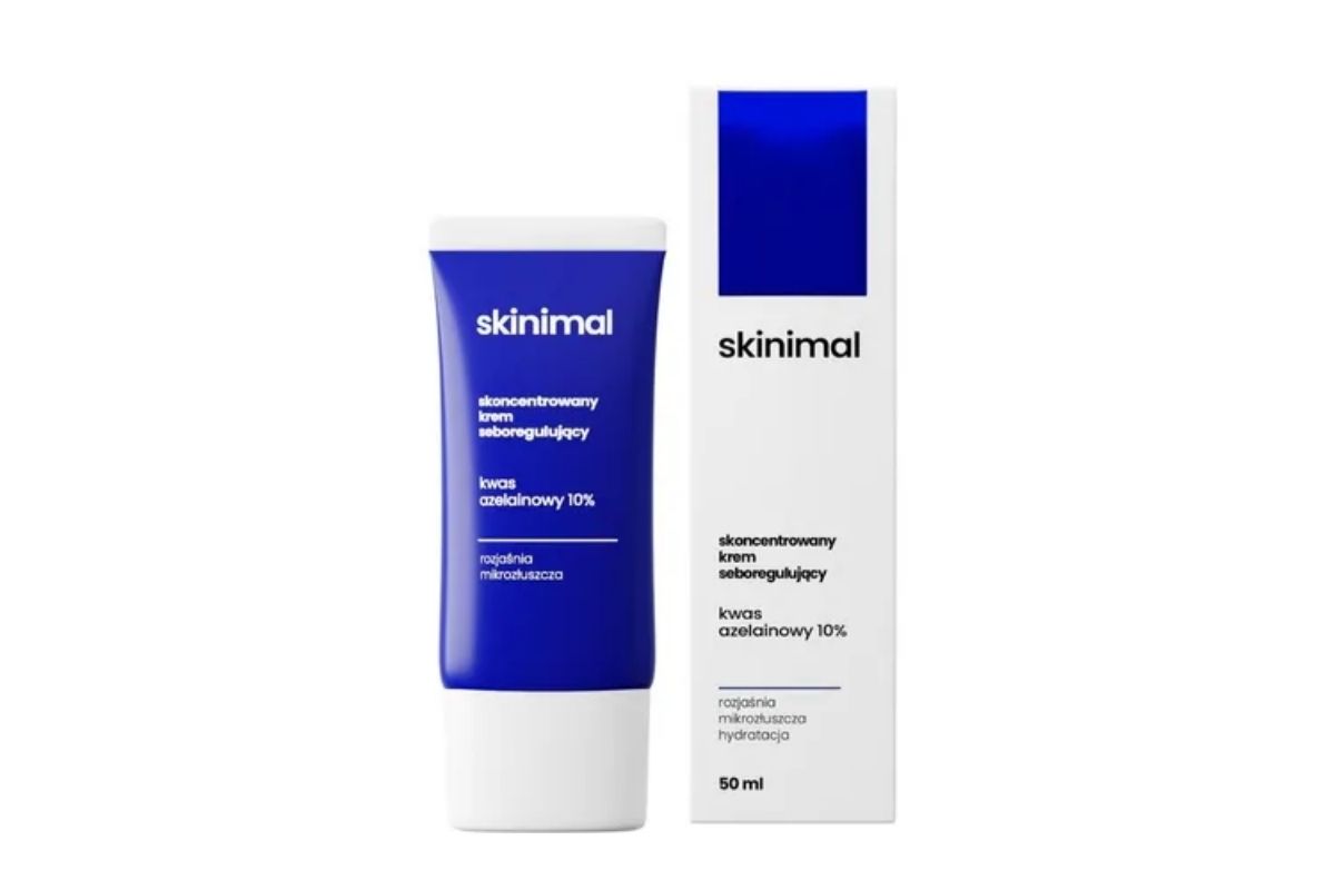 Skinimal skoncentrowany krem seboregulujący kwas azelainowy 10%