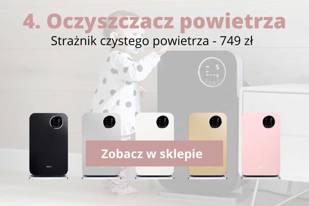 Oczyszczacz powietrza jest niezbędny w pokoju maluszka