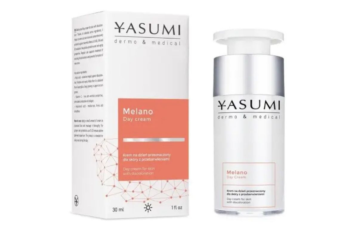 Krem z kwasem kojowym Yasumi Melano Day Cream