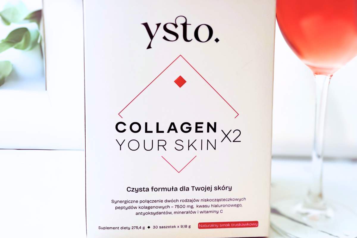 Kartonik kolagenu do picia Ysto Collagen Your Skin i napój kolagenowy