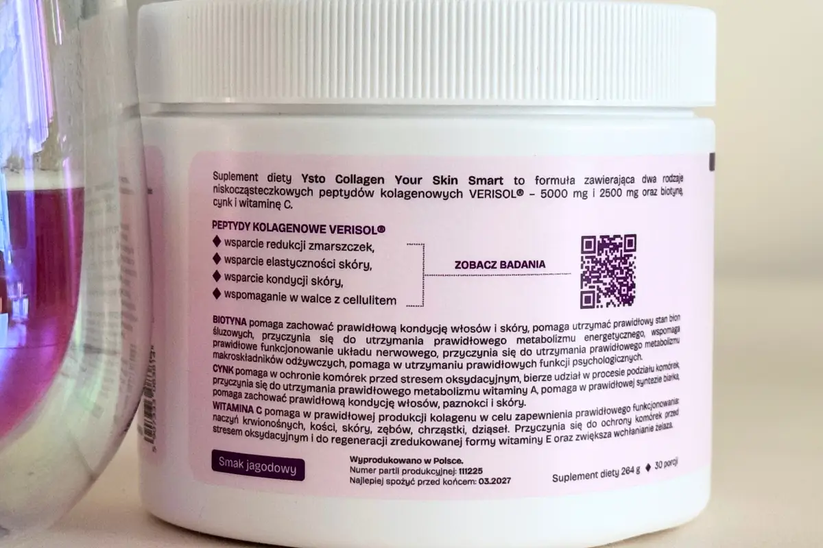 Właściwości peptydów VERISOL w Collagen Your Skin Smart