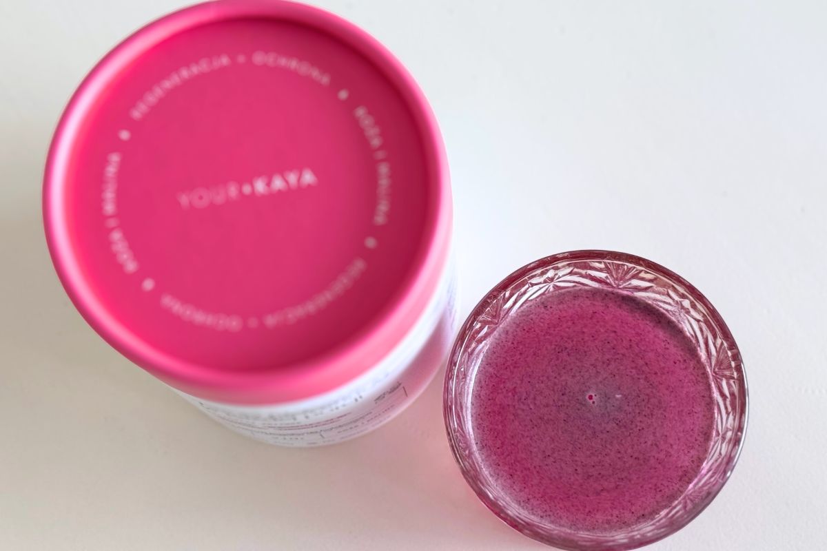 Kolagen Your KAYA More Collagen po rozpuszczeniu w wodzie
