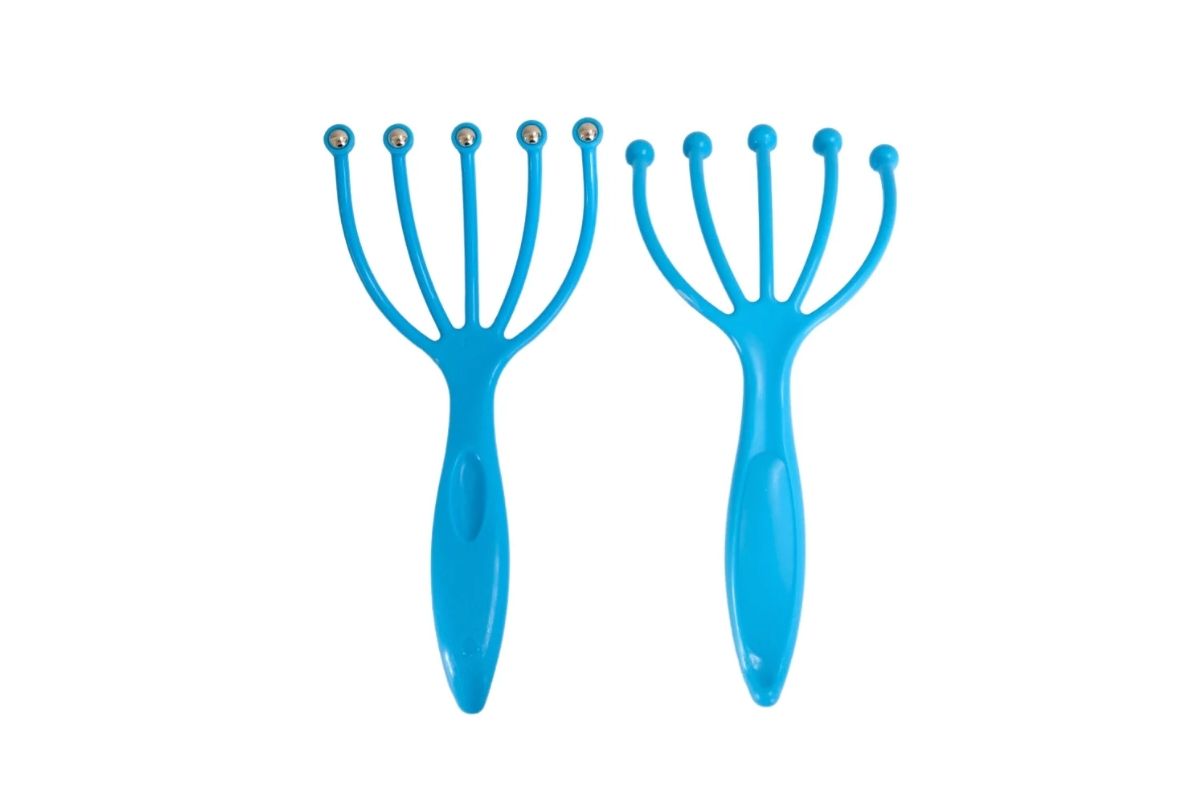 Masażer do skóry głowy typu grabki